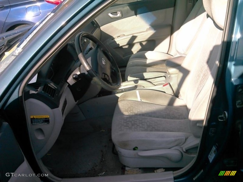 2006 Sonata GLS V6 - Aquamarine Pearl / Gray photo #3