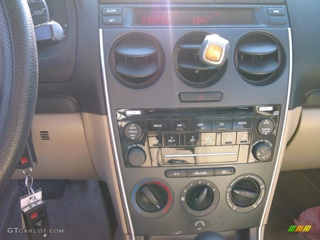 2006 MAZDA6 i Sedan - Redfire Metallic / Beige photo #4