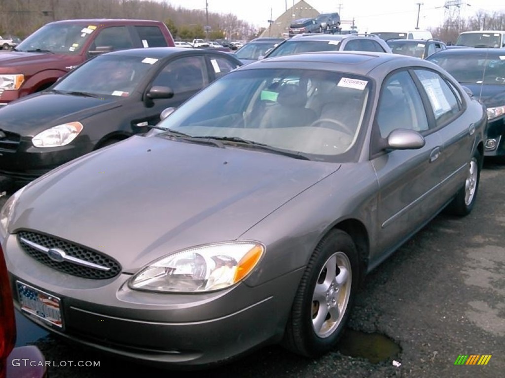 2003 Taurus SES - Spruce Green Metallic / Medium Parchment photo #1