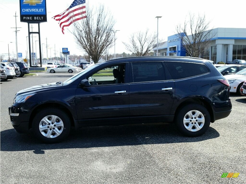 2016 Traverse LS - Blue Velvet Metallic / Dark Titanium/Light Titanium photo #3