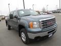 2014 Heritage Blue Metallic GMC Sierra 2500HD SLE Crew Cab 4x4  photo #1