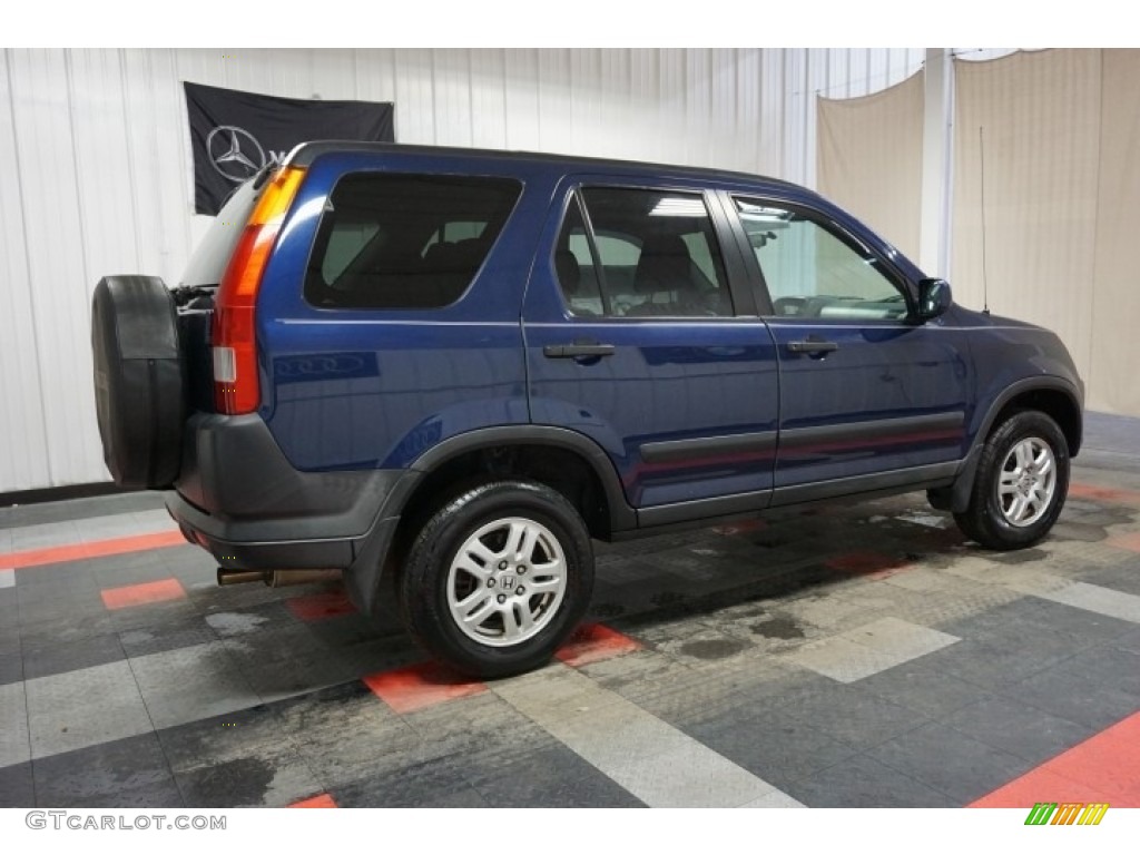 2002 CR-V EX 4WD - Eternal Blue Pearl / Black photo #7