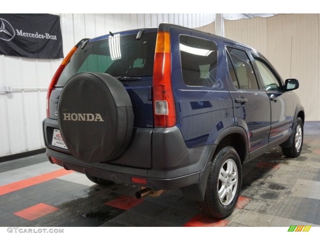 2002 CR-V EX 4WD - Eternal Blue Pearl / Black photo #8