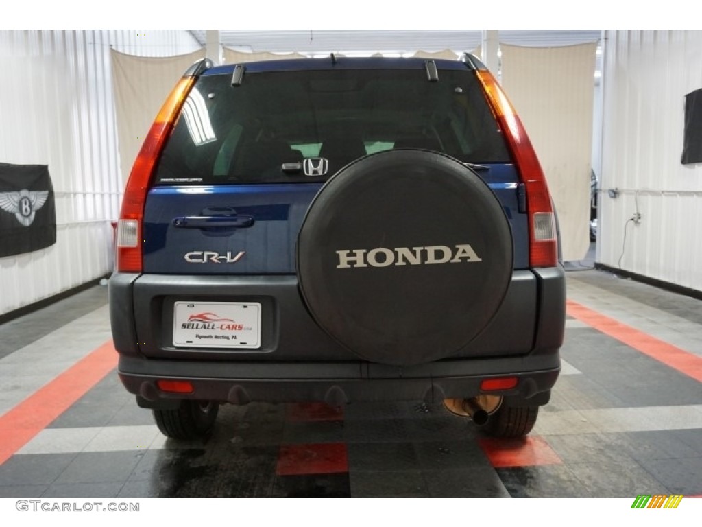 2002 CR-V EX 4WD - Eternal Blue Pearl / Black photo #9