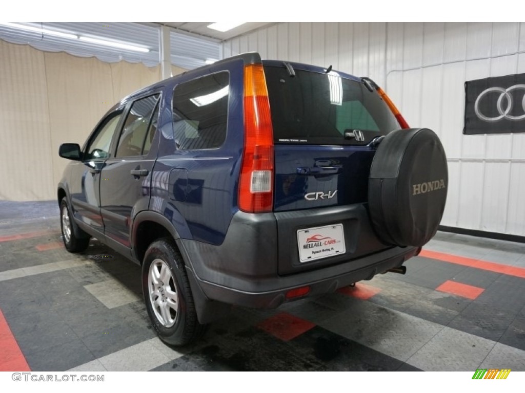 2002 CR-V EX 4WD - Eternal Blue Pearl / Black photo #10