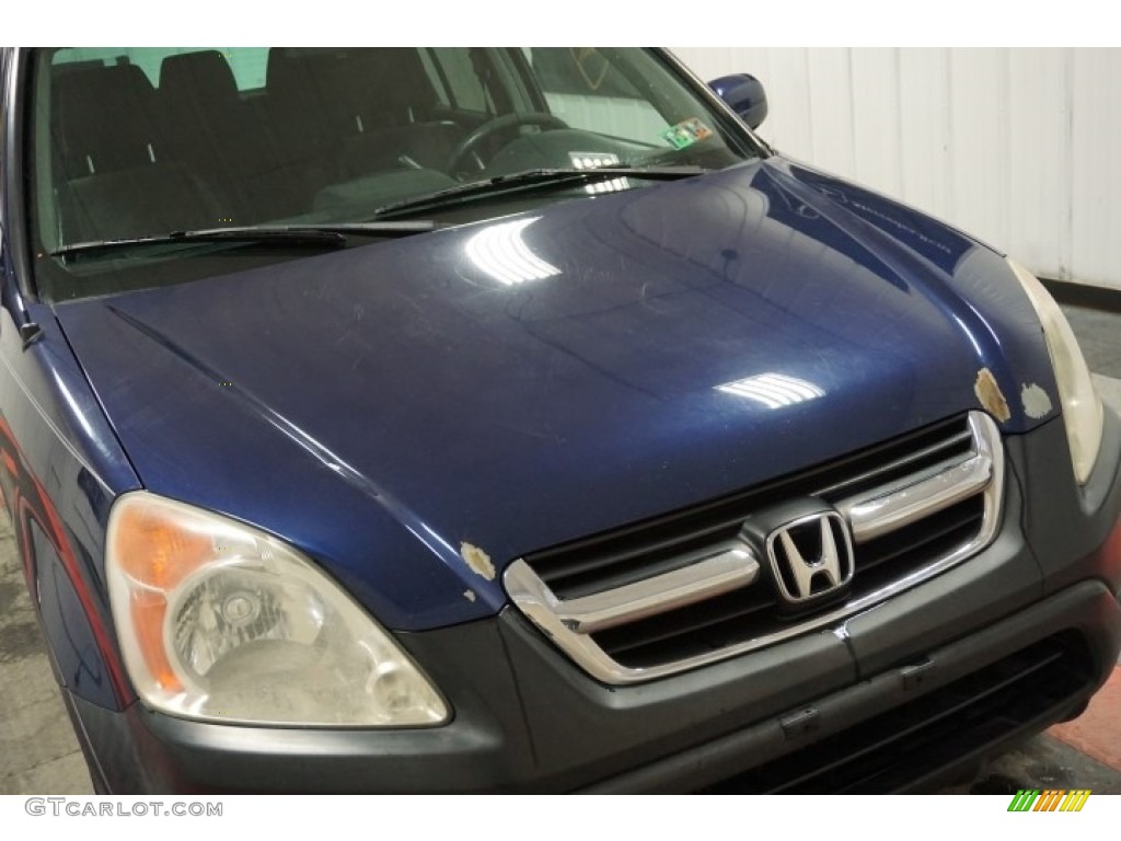2002 CR-V EX 4WD - Eternal Blue Pearl / Black photo #48
