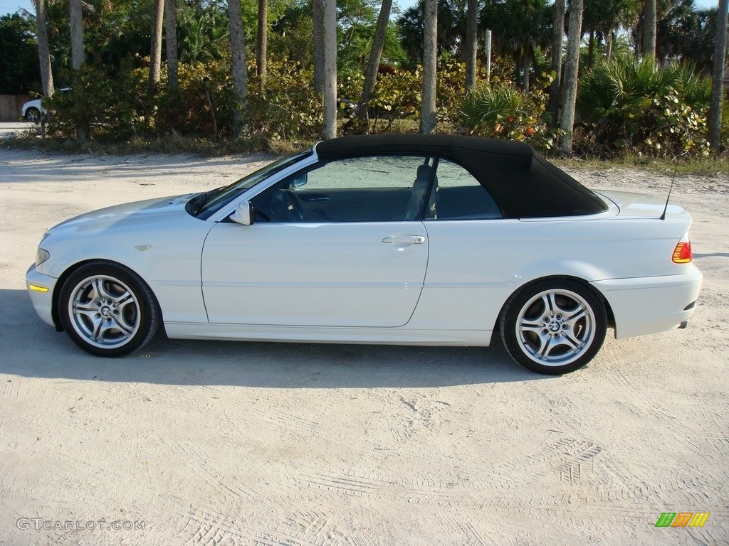 2006 3 Series 330i Convertible - Alpine White / Natural Brown photo #30