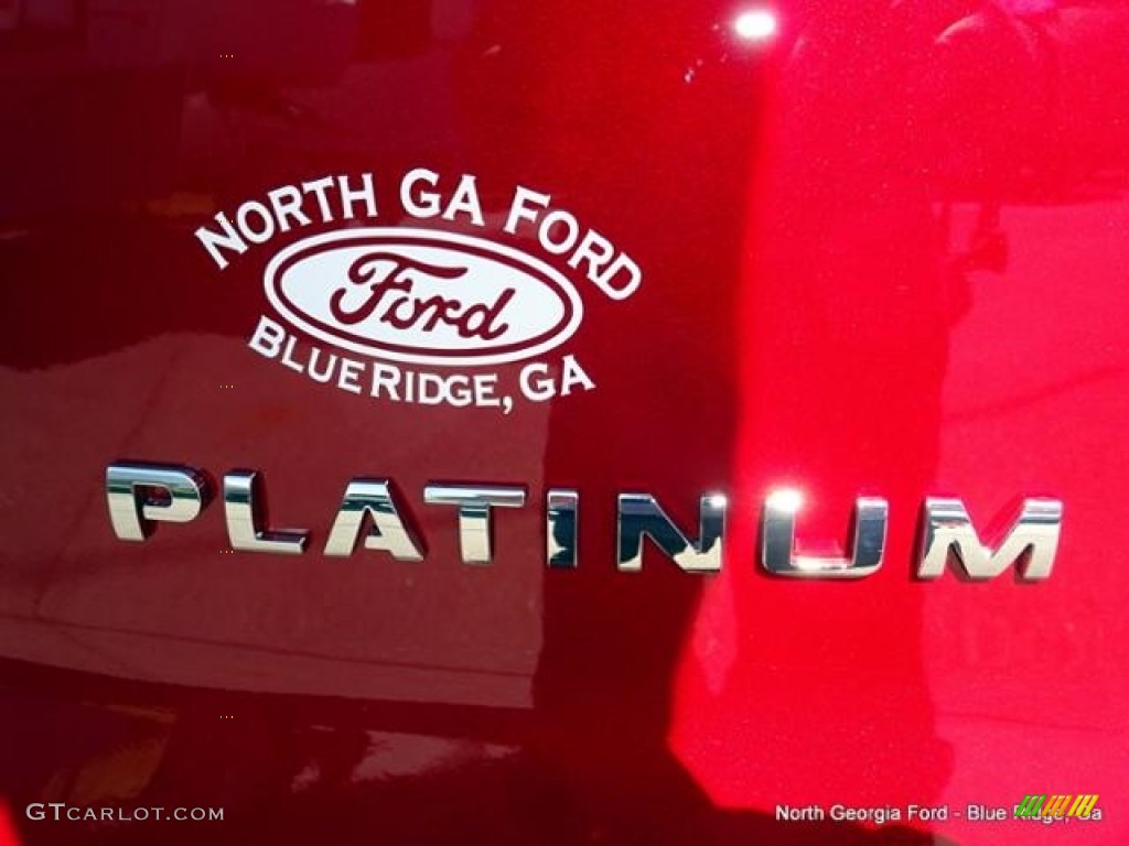 2016 Explorer Platinum 4WD - Ruby Red Metallic Tri-Coat / Platinum Medium Soft Ceramic Nirvana Leather photo #37