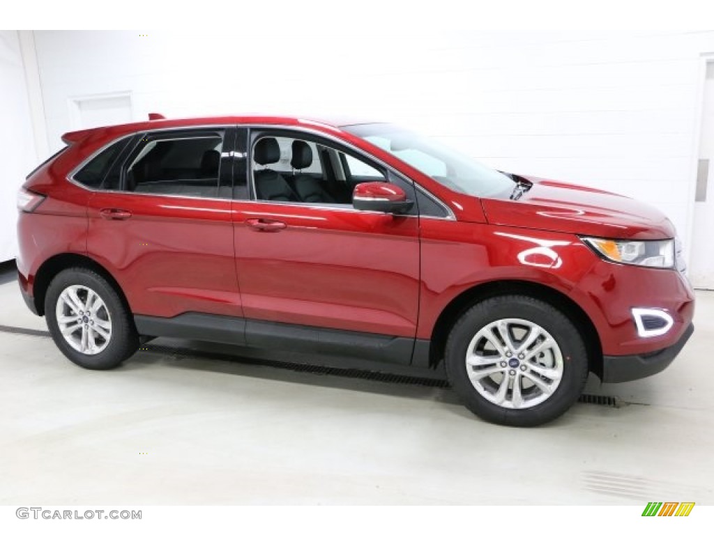 Ruby Red Ford Edge