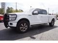 2015 Oxford White Ford F150 Lariat SuperCrew 4x4  photo #3