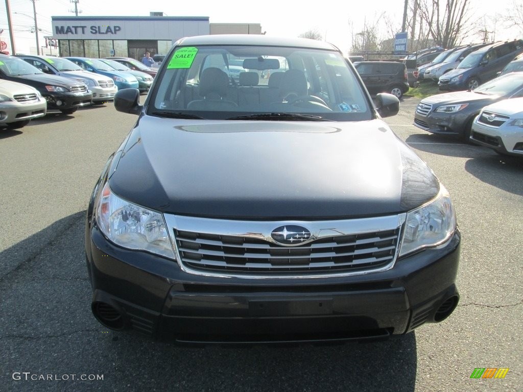 2010 Forester 2.5 X - Dark Gray Metallic / Platinum photo #3