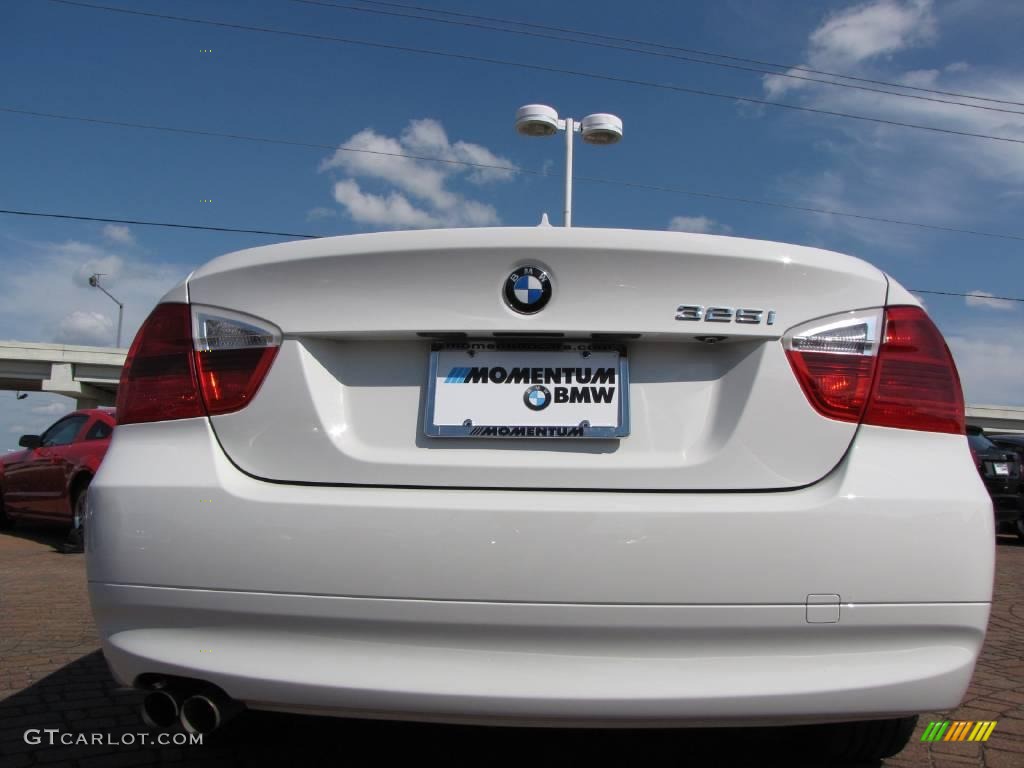 2006 3 Series 325i Sedan - Alpine White / Beige photo #4