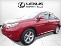 2010 Matador Red Mica Lexus RX 350 AWD  photo #4