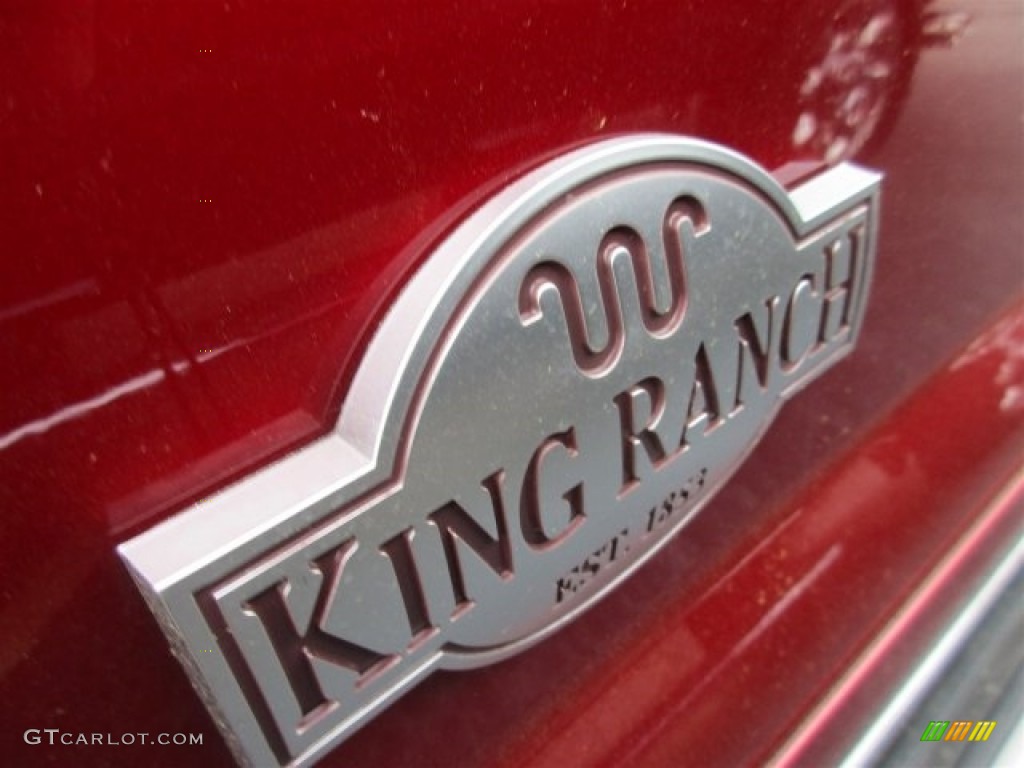 2016 F250 Super Duty King Ranch Crew Cab 4x4 - Ruby Red Metallic / King Ranch Mesa/Adobe photo #4