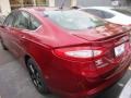 2016 Ruby Red Metallic Ford Fusion SE  photo #4