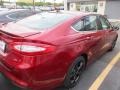 2016 Ruby Red Metallic Ford Fusion SE  photo #7