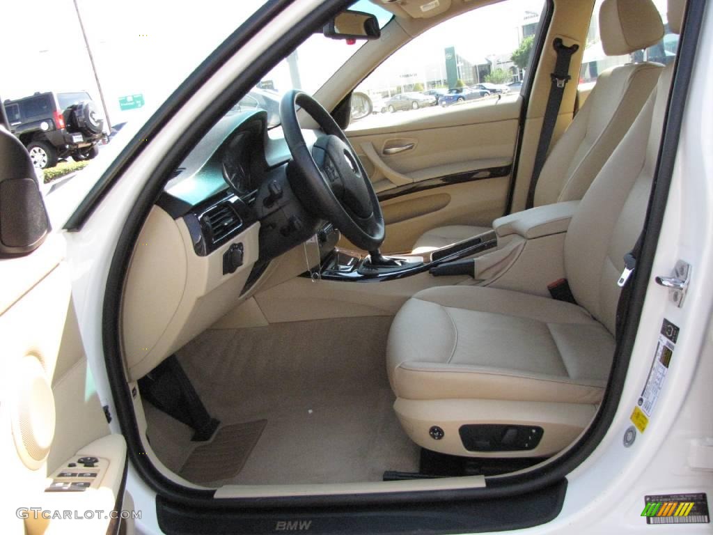 2006 3 Series 325i Sedan - Alpine White / Beige photo #17