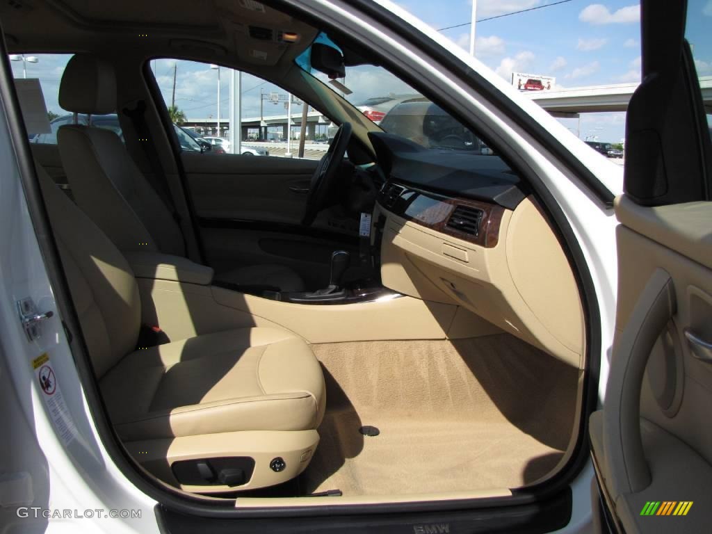 2006 3 Series 325i Sedan - Alpine White / Beige photo #18