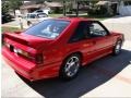 1993 Bright Red Ford Mustang SVT Cobra Fastback  photo #6