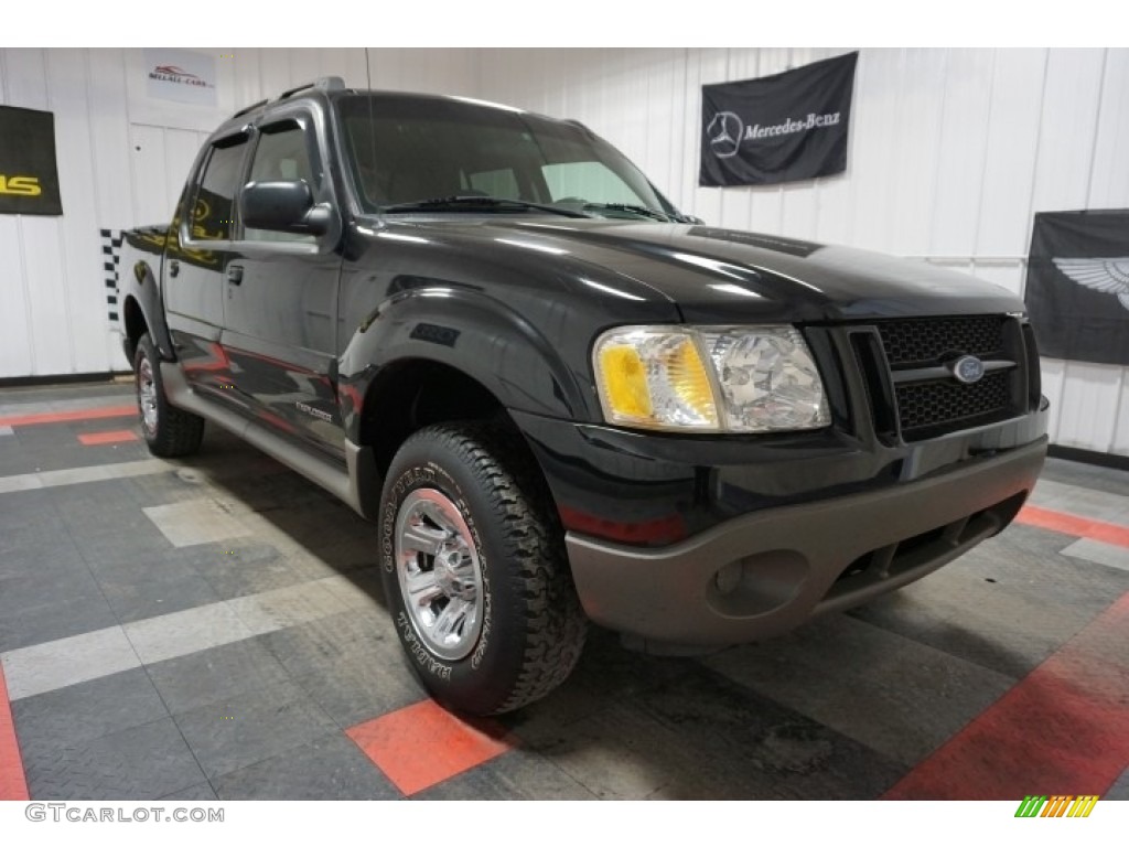2001 Explorer Sport Trac  - Black / Dark Graphite photo #5