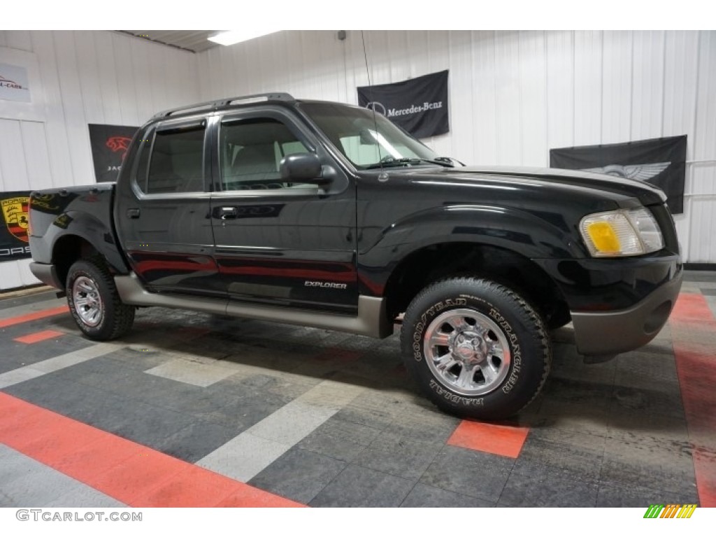 2001 Explorer Sport Trac  - Black / Dark Graphite photo #6
