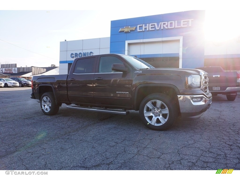 2016 Sierra 1500 SLE Crew Cab 4WD - Mahogany Metallic / Jet Black photo #1