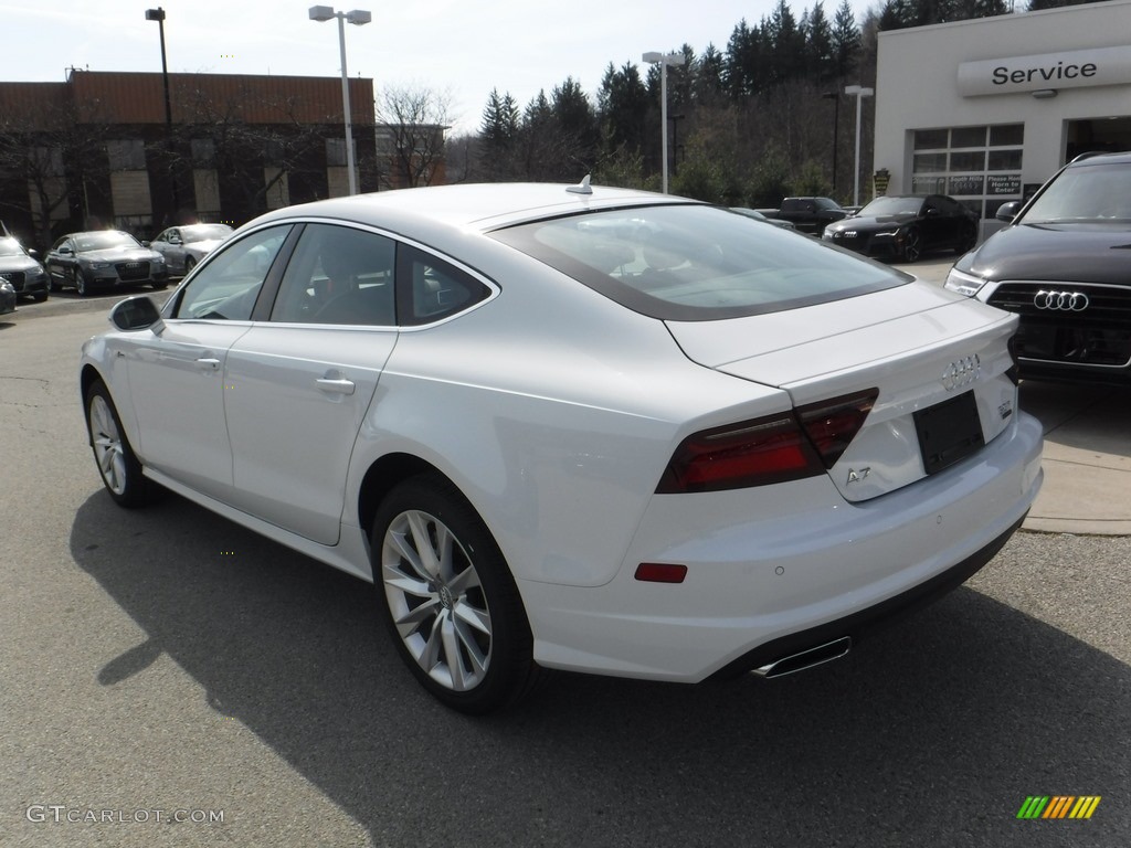 2016 A7 3.0 TFSI Premium Plus quattro - Glacier White Metallic / Black photo #17