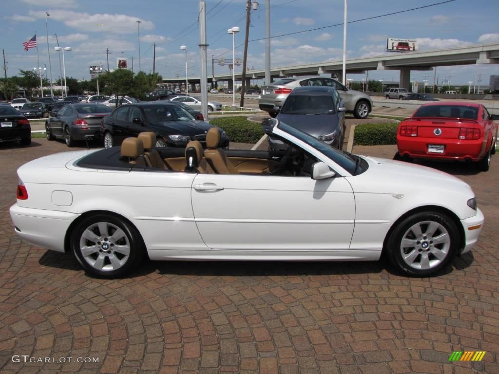 2006 3 Series 325i Convertible - Alpine White / Sand photo #14