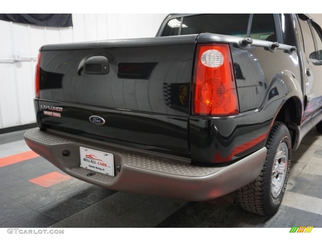 2001 Explorer Sport Trac  - Black / Dark Graphite photo #62