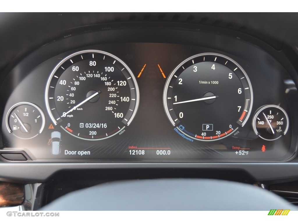 2016 BMW X5 xDrive50i Gauges Photo #111778745