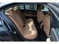 2015 BMW 7 Series Saddle/Black Interior Rear Seat Photo
