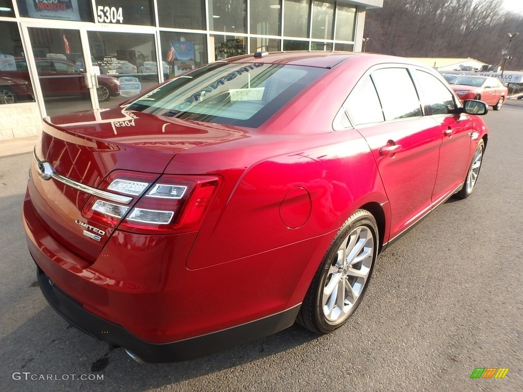 2015 Taurus Limited - Ruby Red Metallic / Dune photo #5