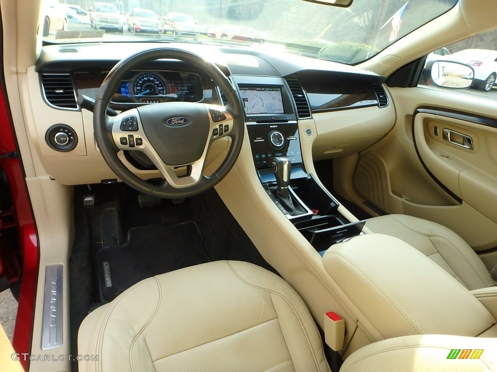 2015 Taurus Limited - Ruby Red Metallic / Dune photo #18