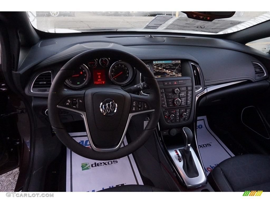 2016 Buick Cascada Premium Convertible Jet Black/Jet Black Dashboard Photo #111782168