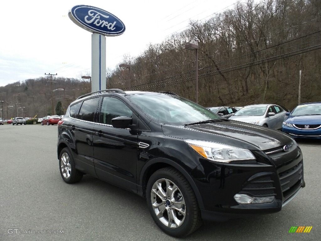 2016 Escape SE 4WD - Shadow Black / Charcoal Black photo #4