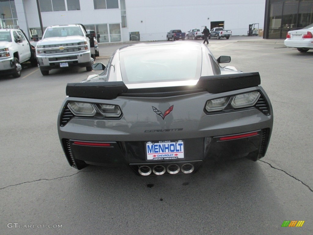 2016 Corvette Z06 Coupe - Shark Gray Metallic / Gray photo #5