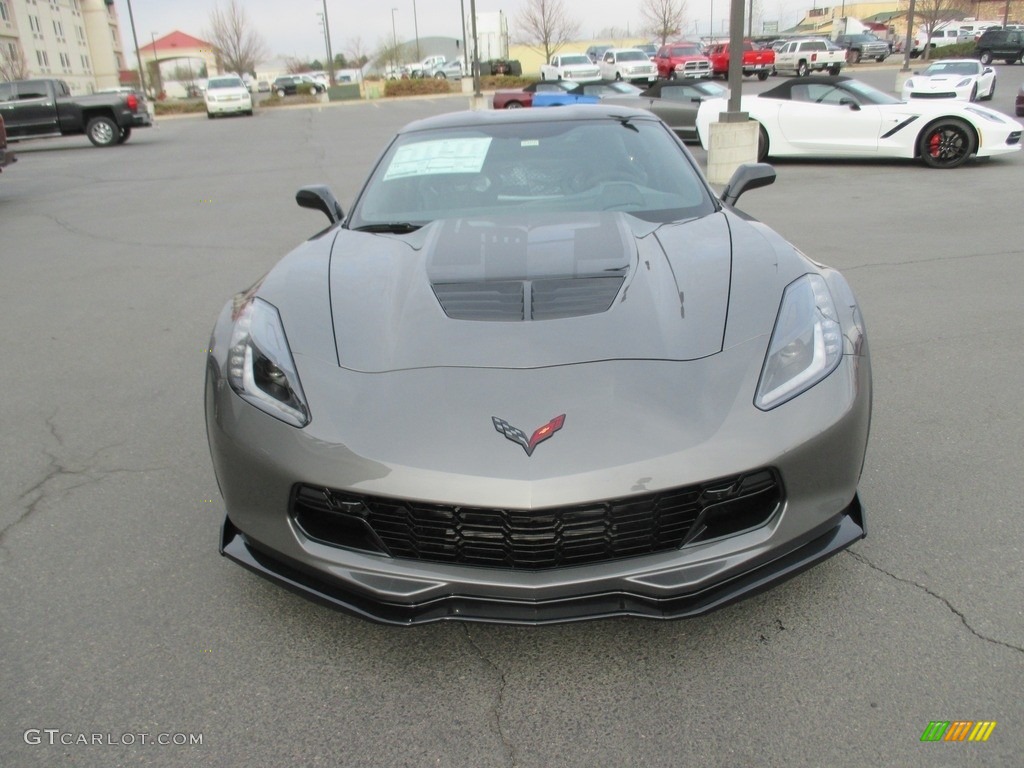 2016 Corvette Z06 Coupe - Shark Gray Metallic / Gray photo #8