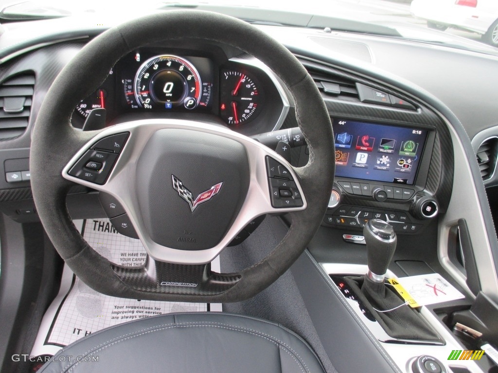 2016 Chevrolet Corvette Z06 Coupe Gray Dashboard Photo #111785594
