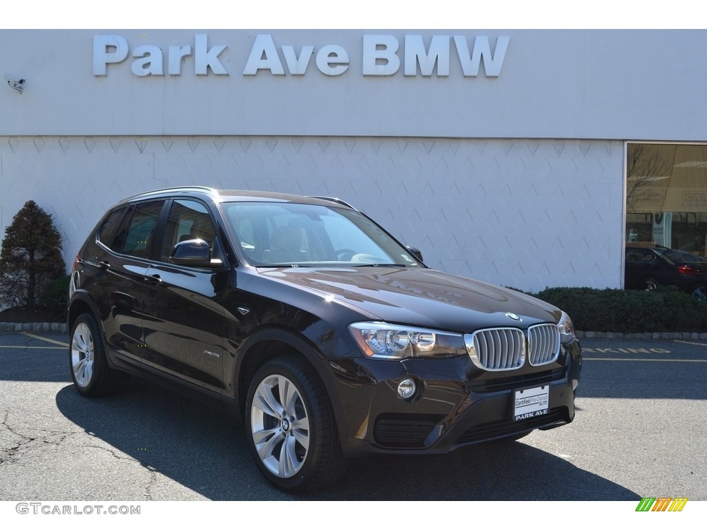 2016 X3 xDrive28i - Sparkling Brown Metallic / Sand Beige photo #1