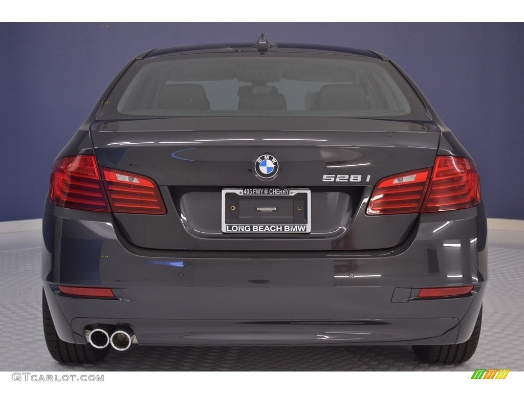 2016 5 Series 528i Sedan - Dark Graphite Metallic / Black photo #5
