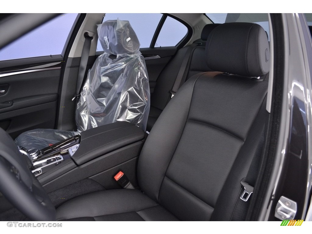 2016 5 Series 528i Sedan - Dark Graphite Metallic / Black photo #8
