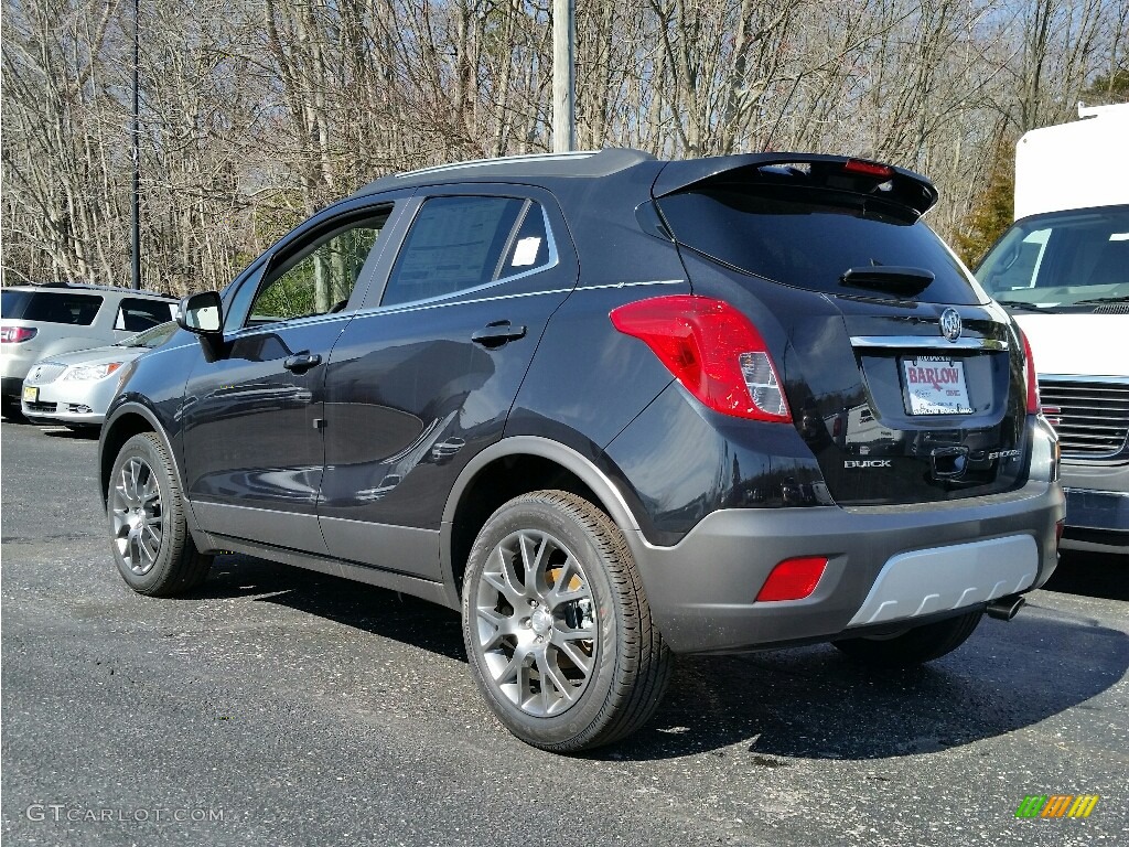 2016 Encore Sport Touring AWD - Carbon Black Metallic / Ebony photo #4