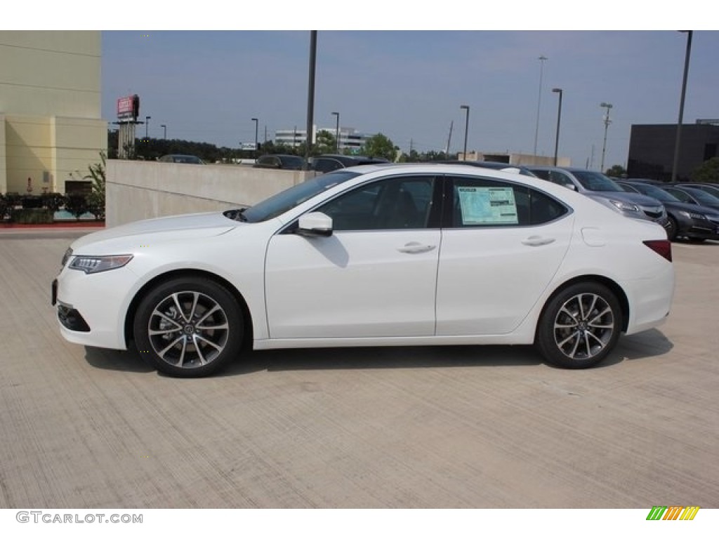 2016 TLX 3.5 Advance SH-AWD - Bellanova White Pearl / Espresso photo #4