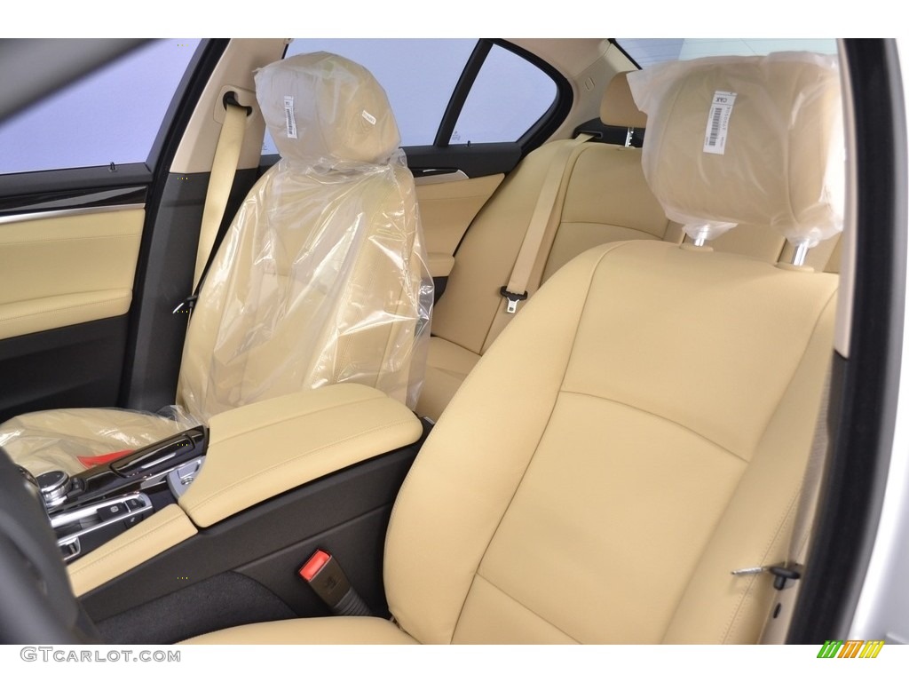 2016 5 Series 528i Sedan - Glacier Silver Metallic / Venetian Beige/Black photo #8