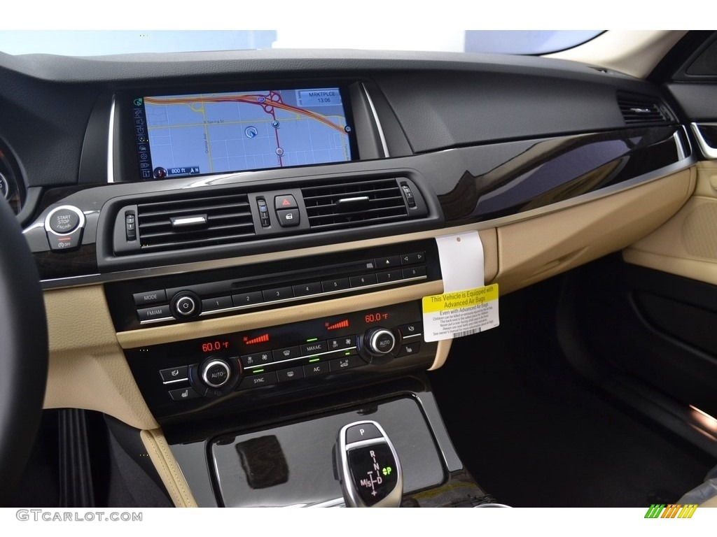 2016 5 Series 528i Sedan - Glacier Silver Metallic / Venetian Beige/Black photo #12