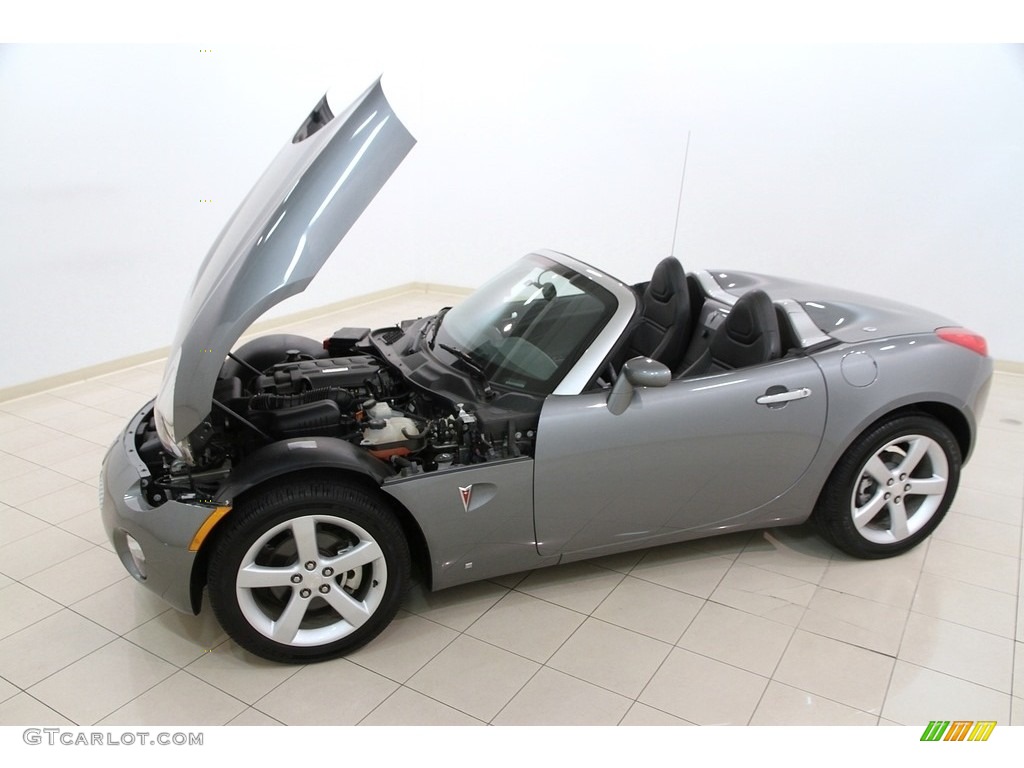 2006 Solstice Roadster - Sly Gray / Ebony photo #15