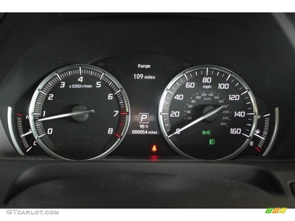 2016 Acura TLX 3.5 Advance SH-AWD Gauges Photos