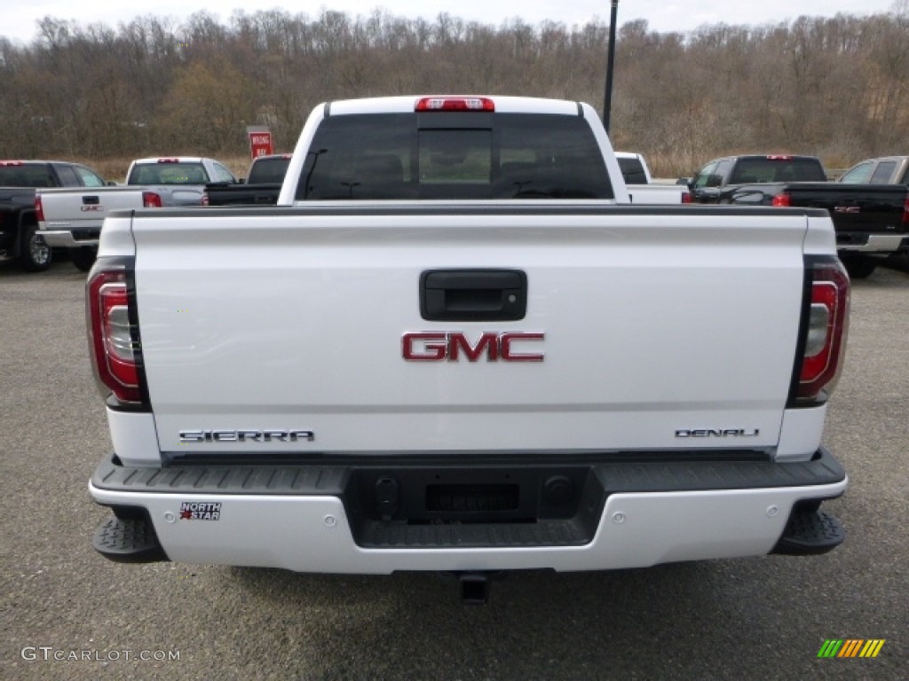 2016 Sierra 1500 Denali Crew Cab 4WD - White Frost Tricoat / Jet Black photo #7