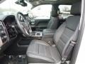 2016 GMC Sierra 1500 Jet Black Interior Front Seat Photo