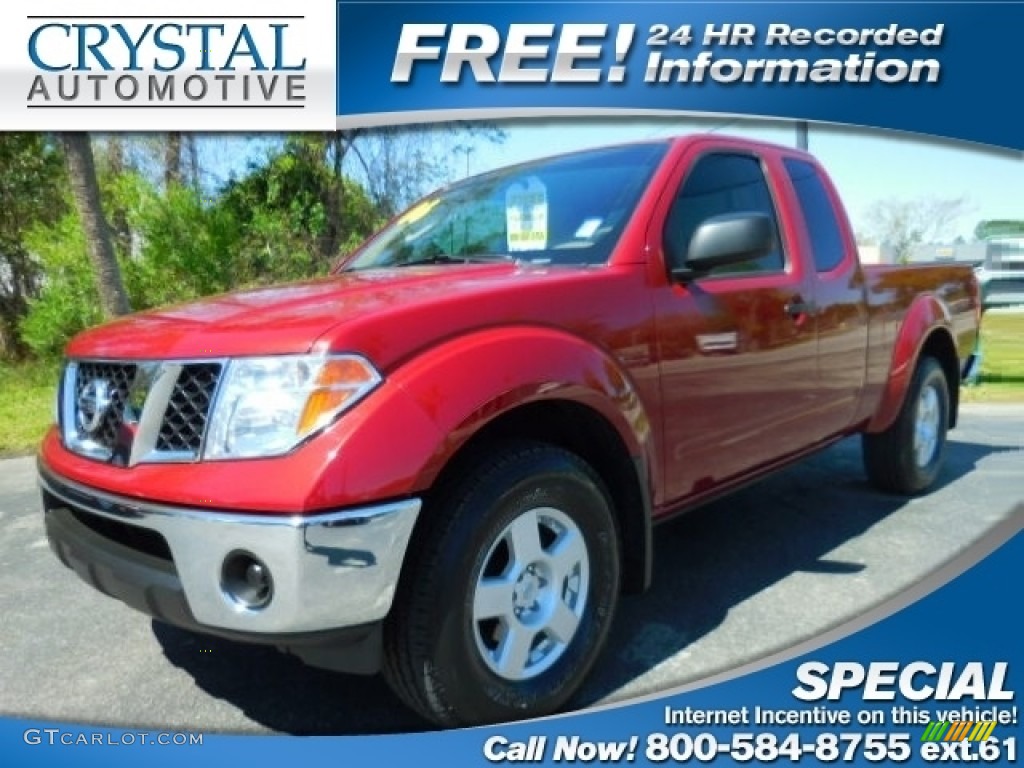 Red Brawn Nissan Frontier